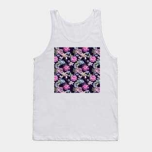 Diamond and flowers Tank Top